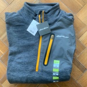 Eddie Bauer Fleece Quarter-Zip Jacket